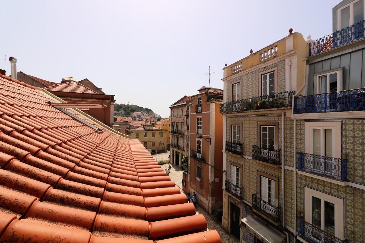 Appartamento Castleviewattic Lisbona Esterno foto